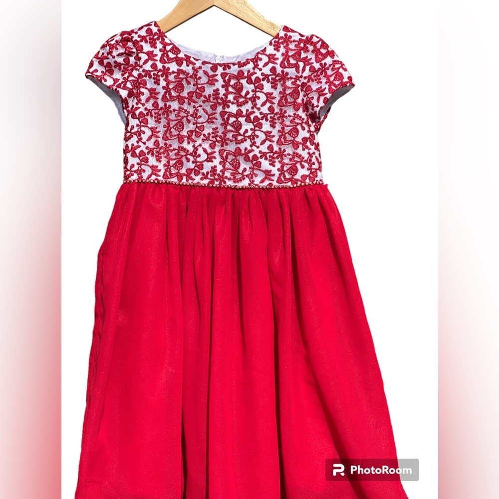 Dorissa Embroidered Sequined Dress NWT